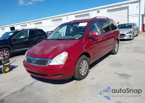 2012 Kia Sedona Lx z USA, uszkodzony, nr VIN KNDMG4C74C6461863
